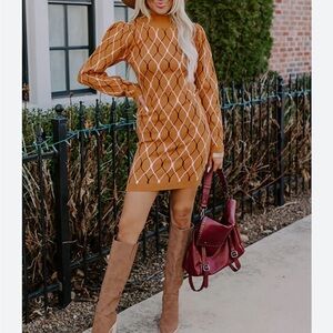 NWT Fate sweater dress Large